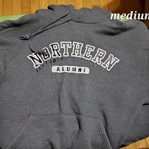 Northern Illinois University alumni gray hoodie medium